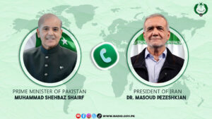 وزیراعظم کا علاقائی امن کیلئے کوششیں جاری رکھنے کا اعادہ