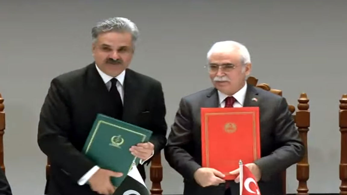 پاکستان اور ترکیہ کے عدالتی تعاون بڑھانے کیلئے مفاہمت کی یادداشت پر دستخط