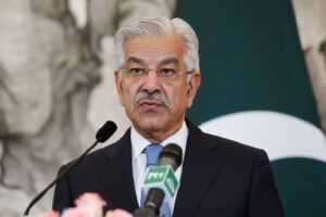 آزادکشمیر میں مہاجرین کی نشستیں ختم کرنےکا مطالبہ انتخابی عمل کو سبوتاژ کرنے کے مترادف ہے،خواجہ آصف